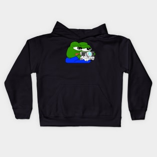 Apu Photo Camera Pepe Kids Hoodie